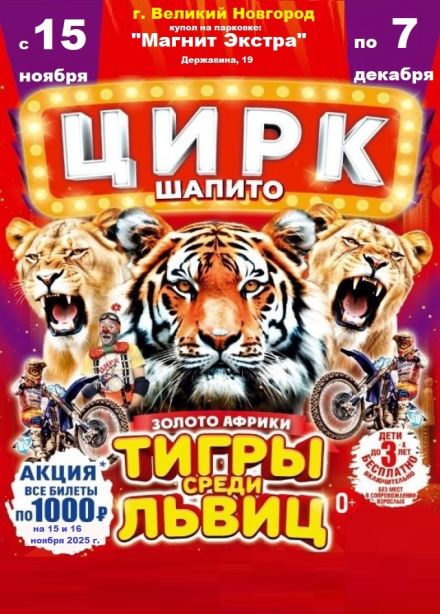 Цирк-шапито «Золото Африки»