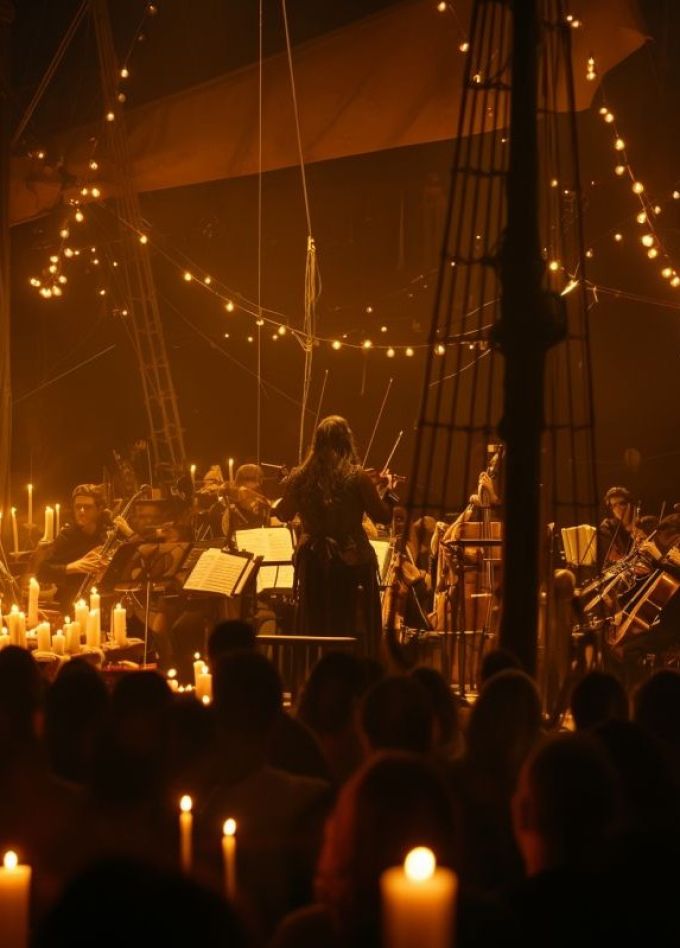 Оркестр CAGMO. Саундтреки Ханса Циммера при свечах